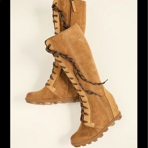 Sorel Joan of Arctic Wedge II Tall Boot, Camel